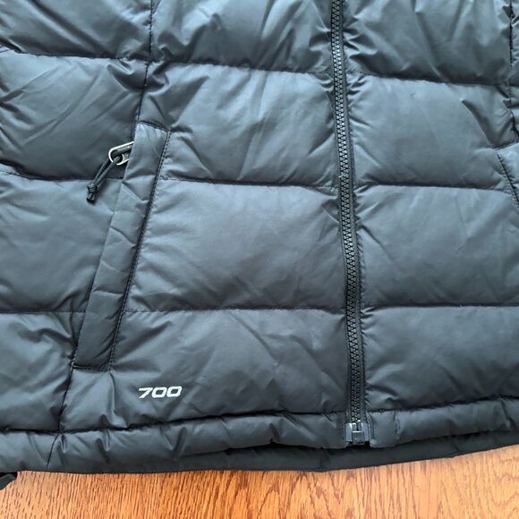 Vintage Womens North Face 700 Goose Down Black Vest Size Small - Picture 2 of 8